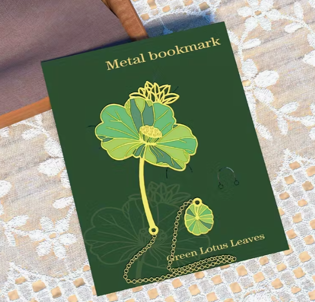 Lesezeichen in Pflanzenform