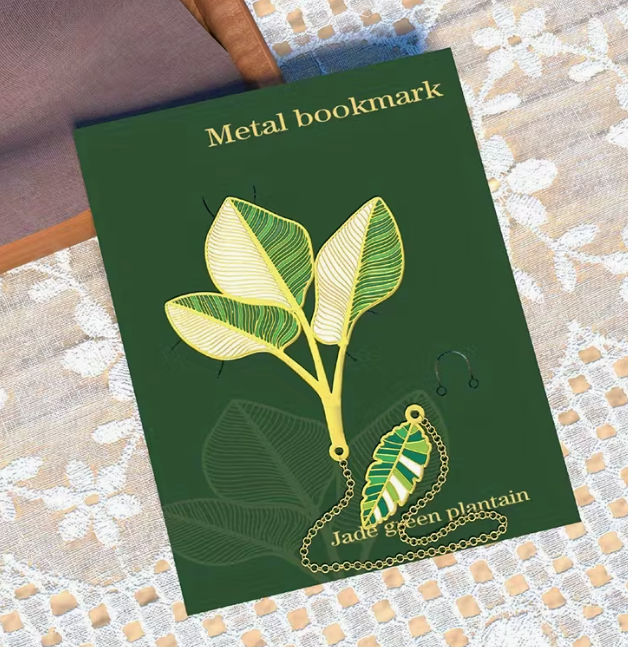 Lesezeichen in Pflanzenform