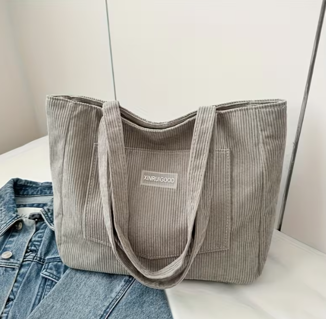 Praktisch Cord-Tasche