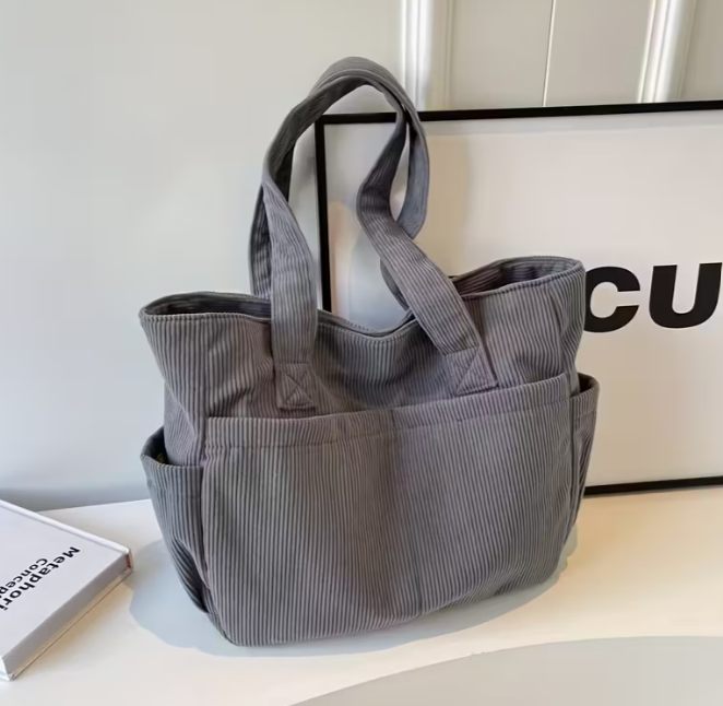 Praktisch Cord-Tasche