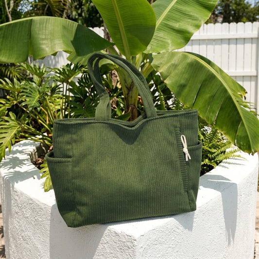Praktisch Cord-Tasche