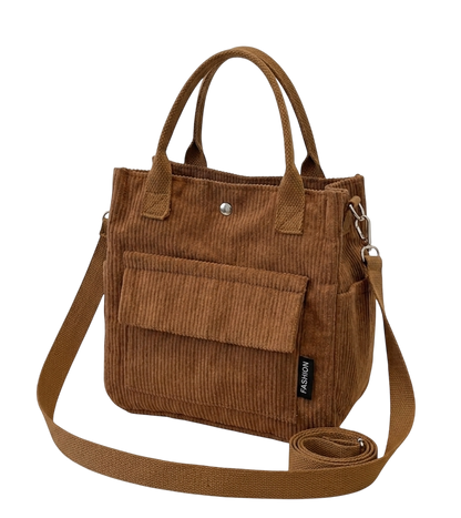 Süße Cord-Tasche „Kompakter Allrounder“ – Styling-Wunder in 4 Farben