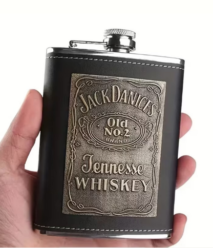 Stilvolle Metallflasche