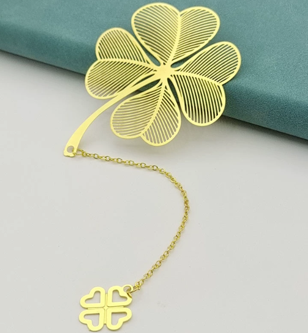 Lesezeichen in Pflanzenform