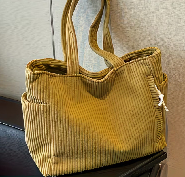 Praktisch Cord-Tasche