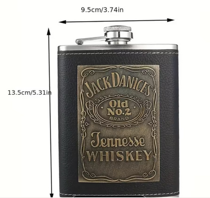 Stilvolle Metallflasche