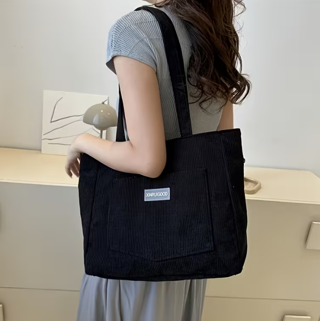 Praktisch Cord-Tasche