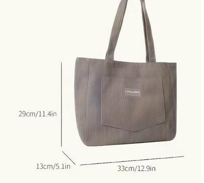 Praktisch Cord-Tasche