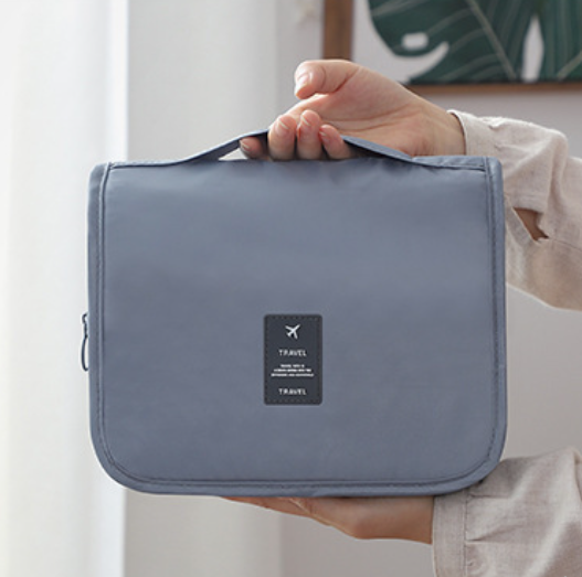 Premium Kulturbeutel zum Aufhängen – Handliche Kosmetiktasche für Damen & Herren | Wasserabweisender Travel Organizer für Reise, Urlaub & Badezimmer