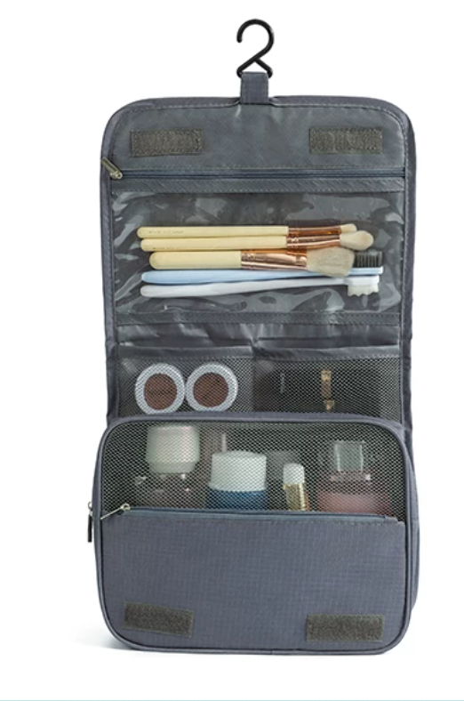 Premium Kulturbeutel zum Aufhängen – Handliche Kosmetiktasche für Damen & Herren | Wasserabweisender Travel Organizer für Reise, Urlaub & Badezimmer