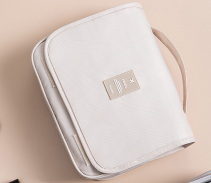 Premium Kulturbeutel zum Aufhängen – Handliche Kosmetiktasche für Damen & Herren | Wasserabweisender Travel Organizer für Reise, Urlaub & Badezimmer