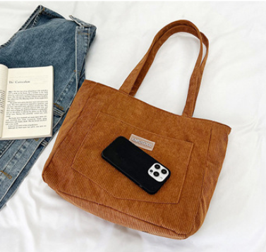 Praktisch Cord-Tasche