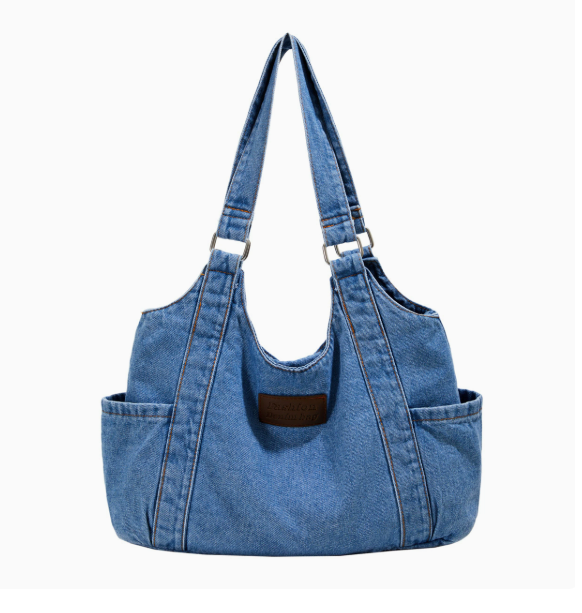 Denim Shoulder Bag – Stilvolle Jeans-Schultermagazin für jeden Tag