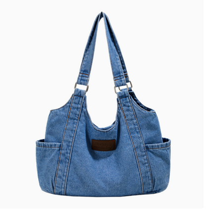 Denim Shoulder Bag – Stilvolle Jeans-Schultermagazin für jeden Tag