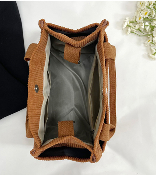 Süße Cord-Tasche „Kompakter Allrounder“ – Styling-Wunder in 4 Farben