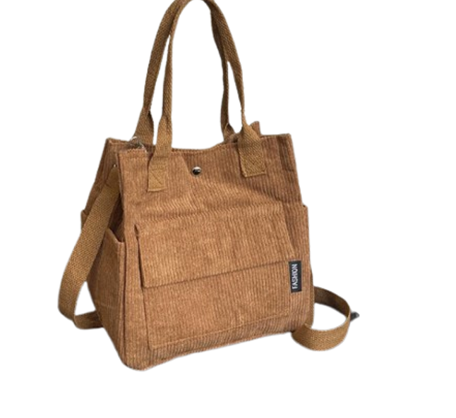 Süße Cord-Tasche „Kompakter Allrounder“ – Styling-Wunder in 4 Farben