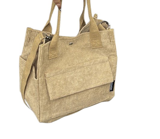 Süße Cord-Tasche „Kompakter Allrounder“ – Styling-Wunder in 4 Farben