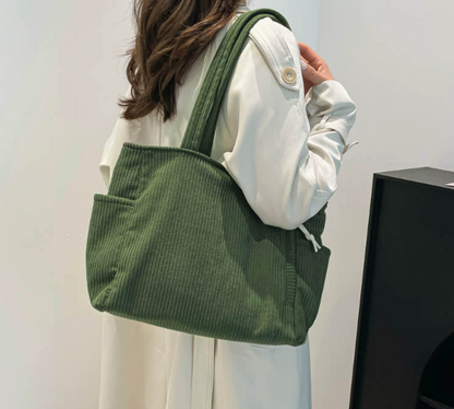 Praktisch Cord-Tasche