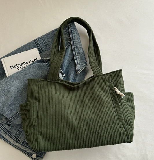 Praktisch Cord-Tasche
