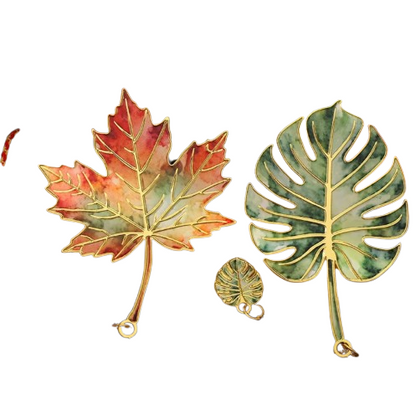 Metall-Lesezeichen 6er-Set „Botanical Elegance“ – Filigrane Kunstwerke für Buchliebhaber