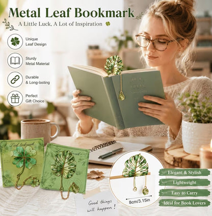 Metall-Lesezeichen 6er-Set „Botanical Elegance“ – Filigrane Kunstwerke für Buchliebhaber